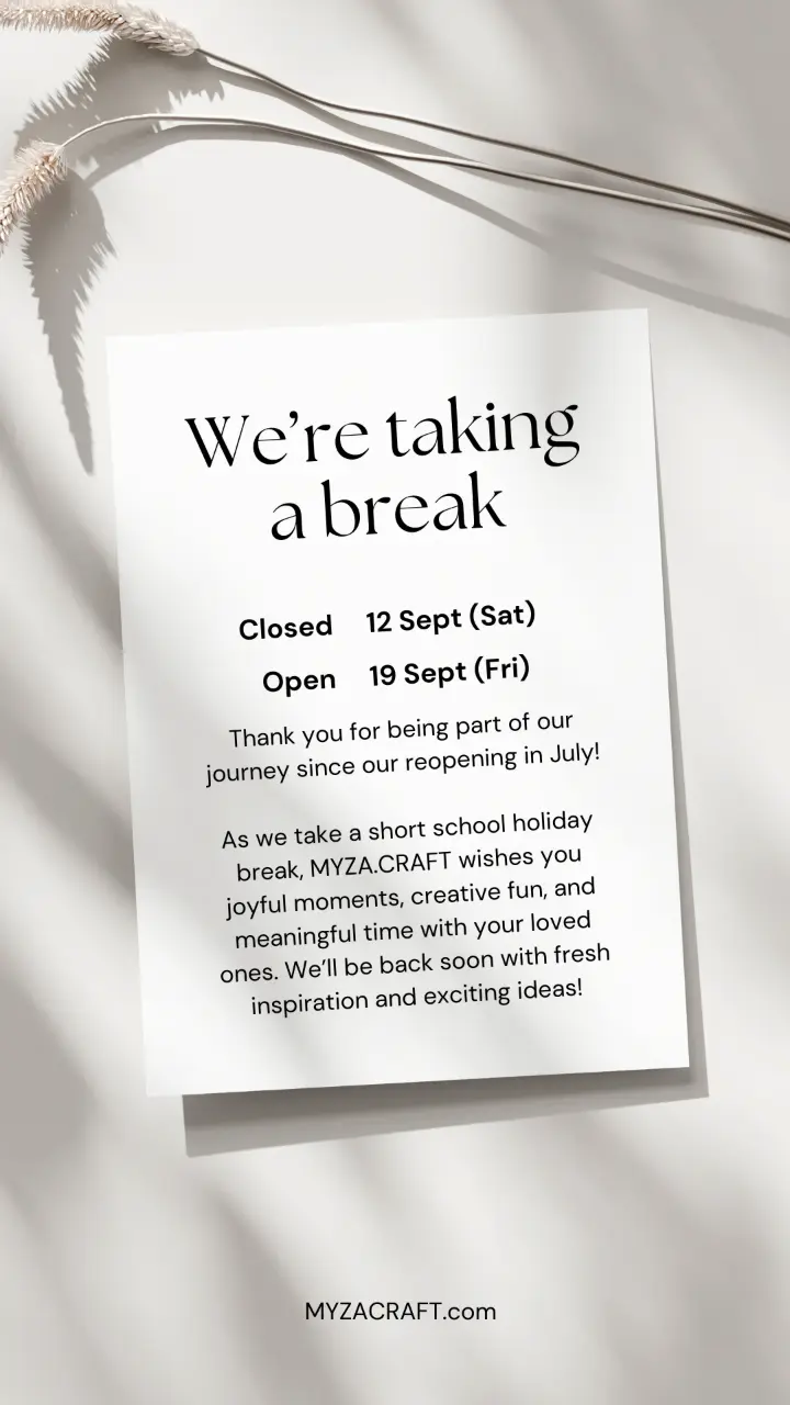 We’re Taking a Break